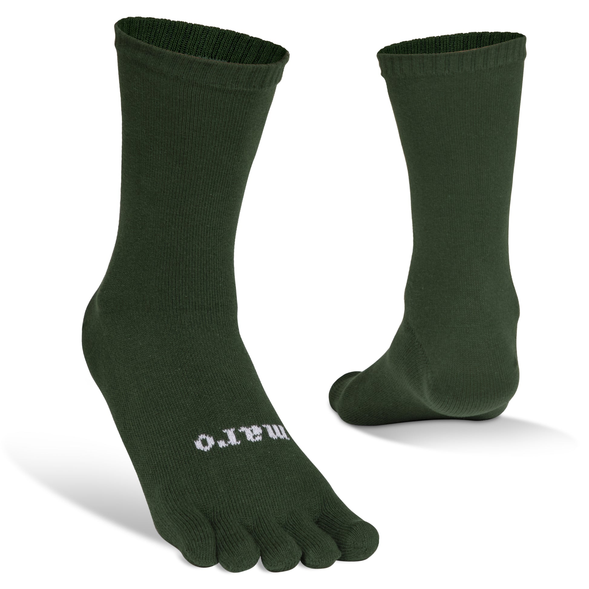 Organic Cotton Everyday Crew Toe Socks