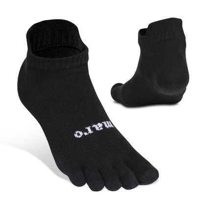 Organic Cotton Everyday No Show Toe Socks