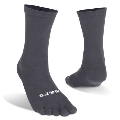 Organic Cotton Everyday Crew Toe Socks