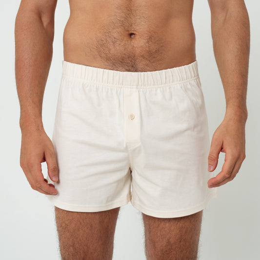 100% Plastic-Free Organic Cotton Boxers - Relaxed Fit