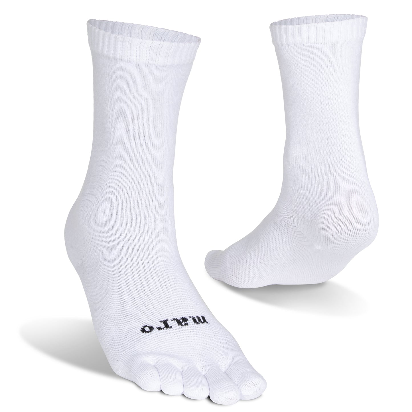 Organic Cotton Everyday Crew Toe Socks