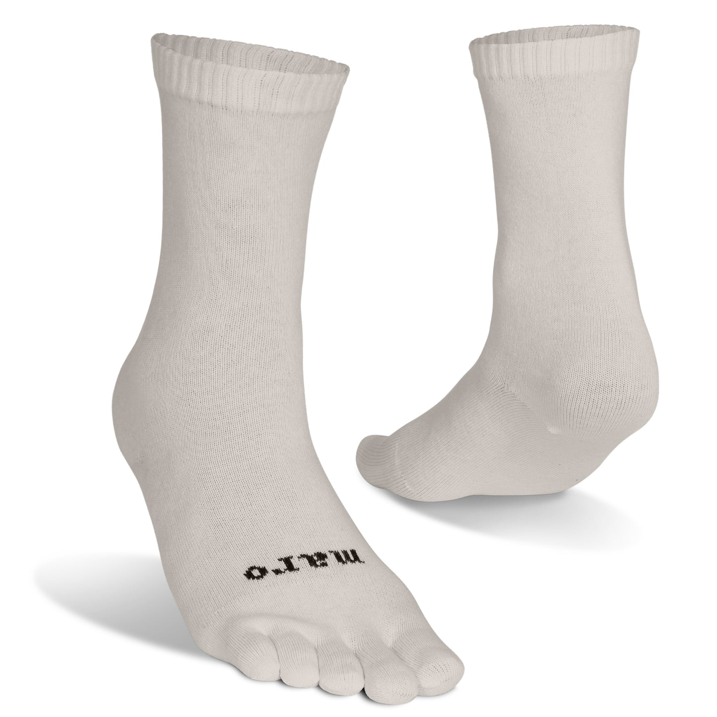 Organic Cotton Everyday Crew Toe Socks