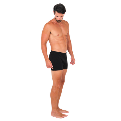 (3 PACK) 100% Plastic-Free Organic Cotton Boxers - Hybrid Fit