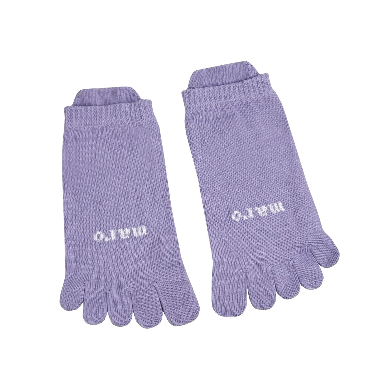 Organic Cotton Everyday No Show Toe Socks