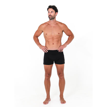 (3 PACK) 100% Plastic-Free Organic Cotton Boxers - Hybrid Fit