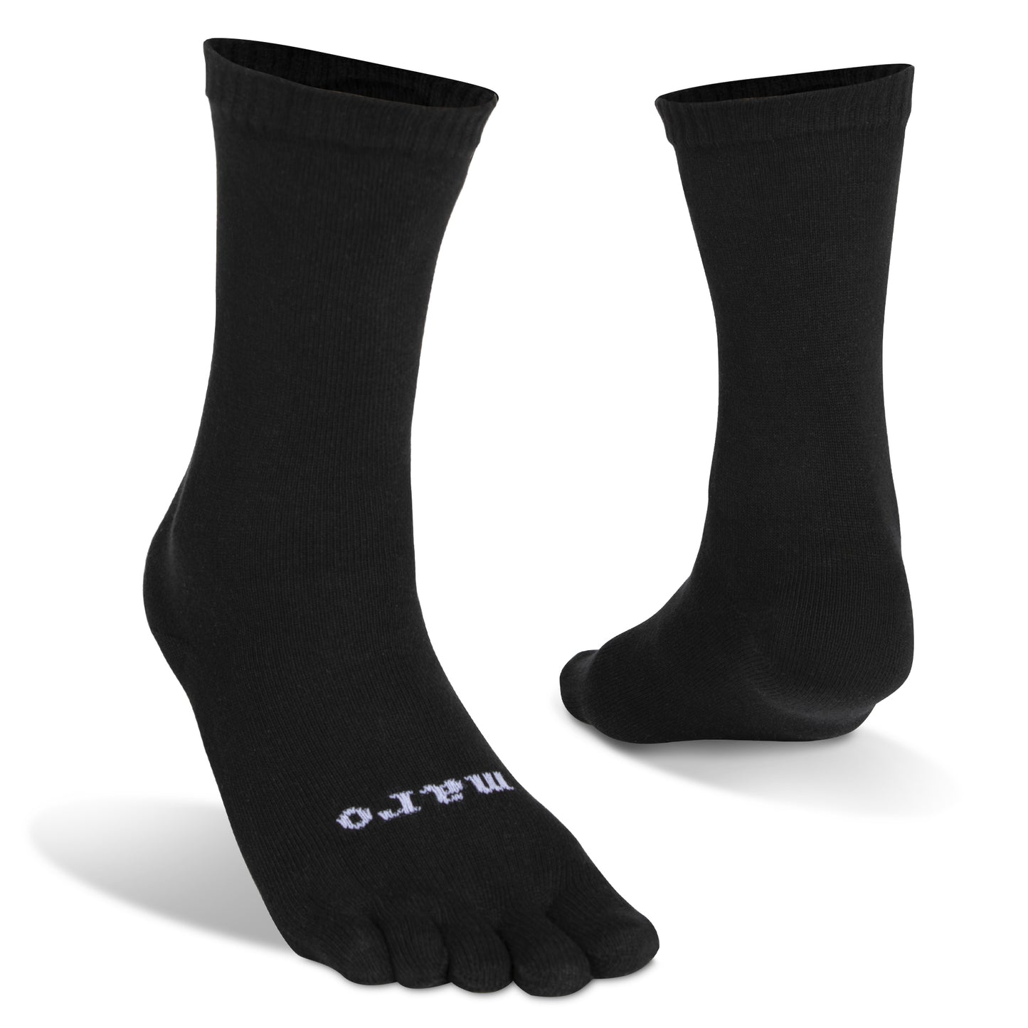 Organic Cotton Everyday Crew Toe Socks