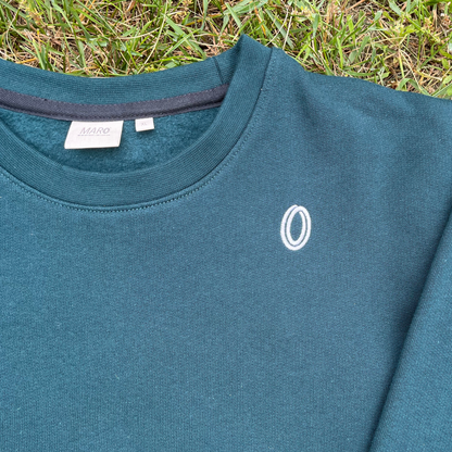 100% Organic Cotton Crew Neck Sweatshirt - Made in Europe