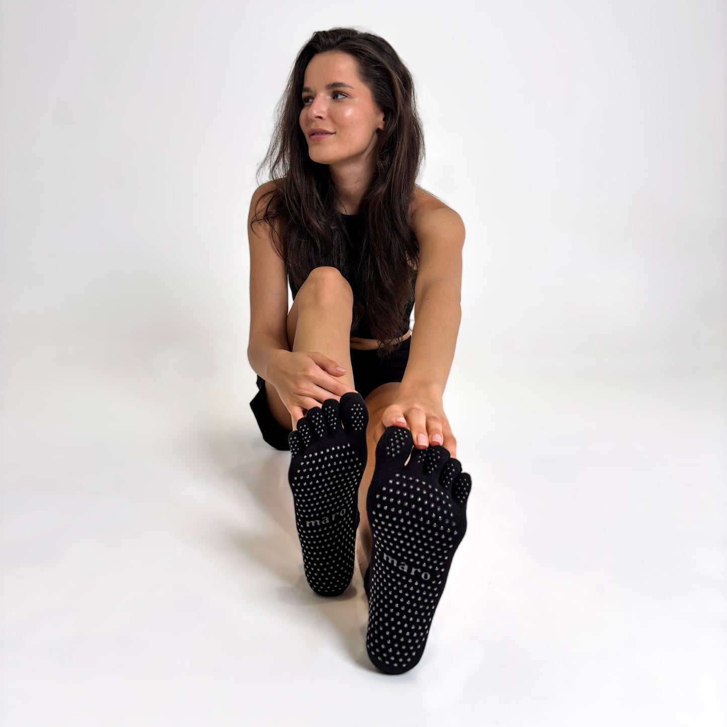 Organic Cotton Grip Toe Socks (No Show)