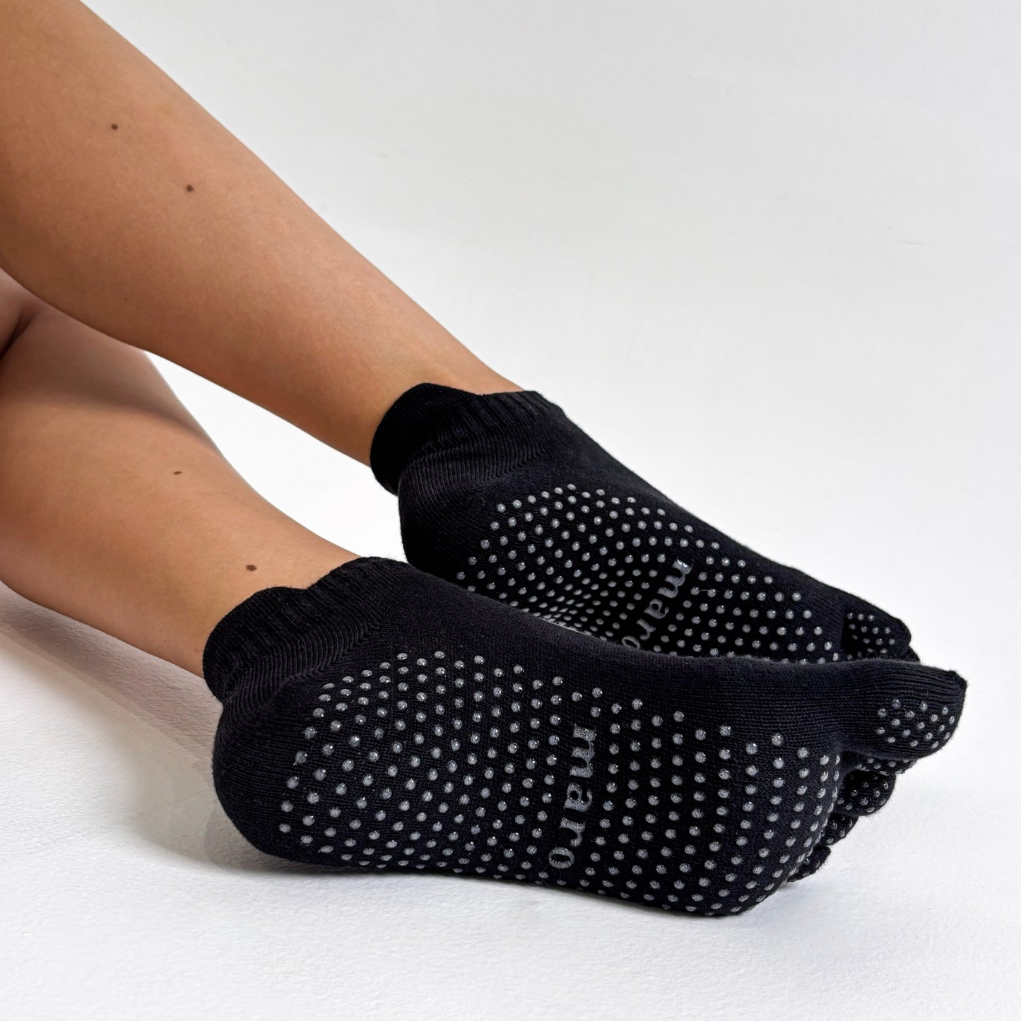 Organic Cotton Grip Toe Socks (No Show)
