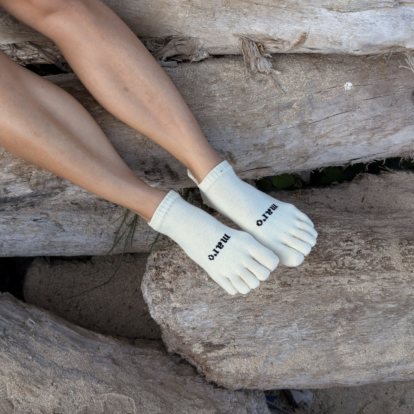 Merino Wool Everyday No Show Toe Socks
