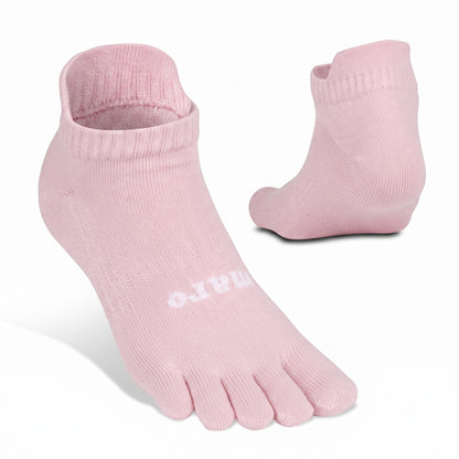 Organic Cotton Everyday No Show Toe Socks